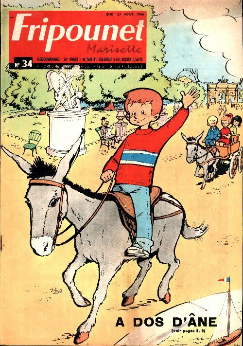 Livrenpoche : Fripounet 26e année n°34 - Collectif - Livre
