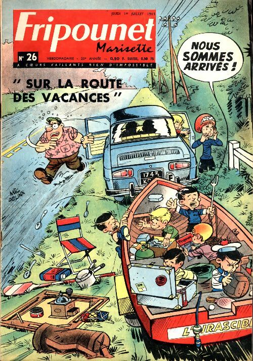 Livrenpoche : Fripounet 25e année n°26 - Collectif - Livre
