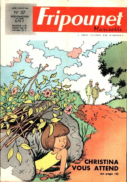 Livrenpoche : Fripounet 28e année n°27 - Collectif - Livre