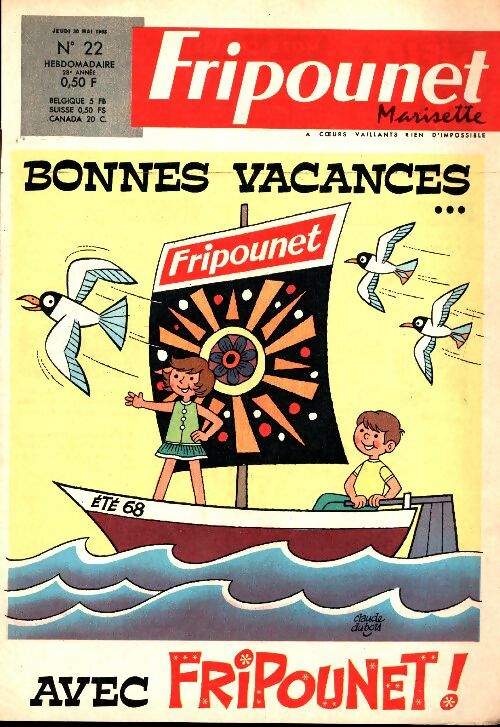 Livrenpoche : Fripounet 28e année n°22 - Collectif - Livre