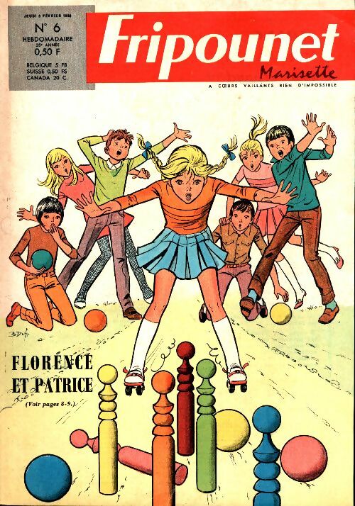 Livrenpoche : Fripounet 28e année n°6 - Collectif - Livre