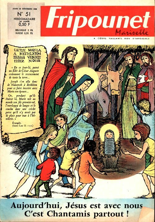 Livrenpoche : Fripounet 26e année n°51 - Collectif - Livre