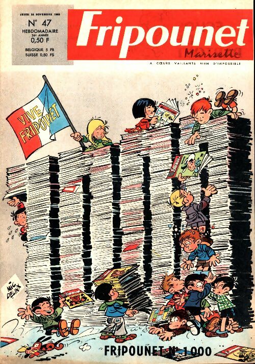 Livrenpoche : Fripounet 28e année n°47 - Collectif - Livre