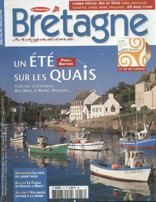 Livrenpoche : Bretagne magazine n°18 : un été sur les quais - Collectif - Livre