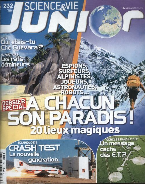 Livrenpoche : Science & vie junior n°232 : a chacun son paradis - Collectif - Livre