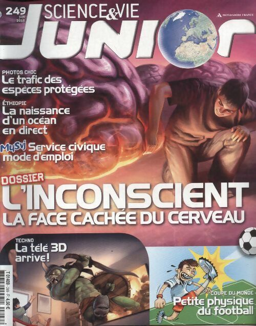 Livrenpoche : Science & vie junior n°249 : l'inconscient la face cachée du cerveau - Collectif - Livre