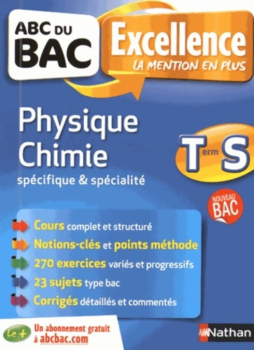 Livrenpoche : Physique - chimie Terminale S spécifique et spécialité - Djaffer Adeny - Livre