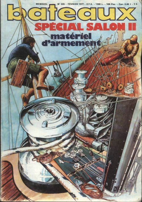 Livrenpoche : Bateaux n°225 : spécial salon II, matériel d'armement - Collectif - Livre