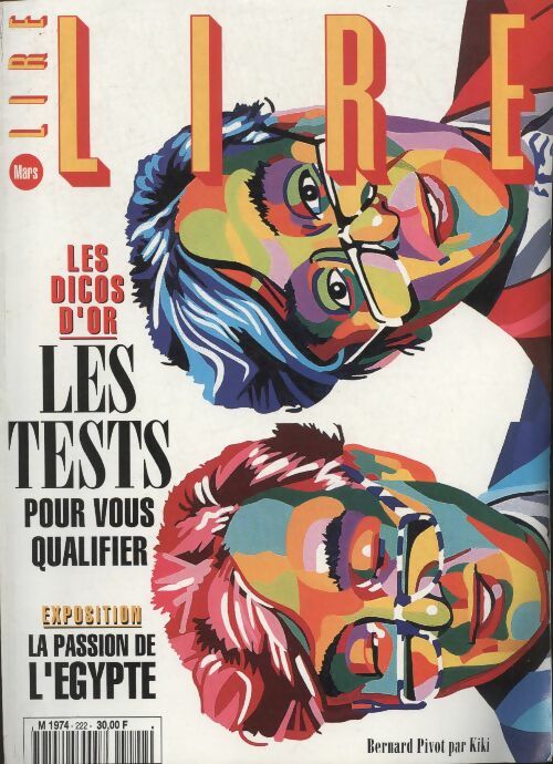 Livrenpoche : Revue Lire n°222 : les dicos d'or, les tests pour vous qualifier - Collectif - Livre
