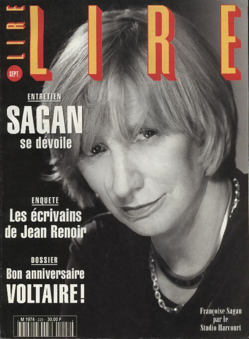 Livrenpoche : Revue Lire n°228 : Sagan se dévoile - Collectif - Livre