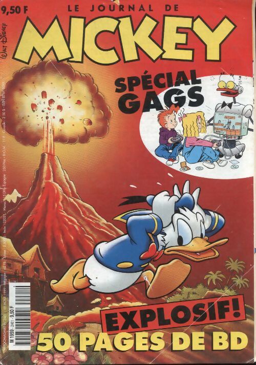 Livrenpoche : Le journal de Mickey n°2461 : spécial gags - Collectif - Livre