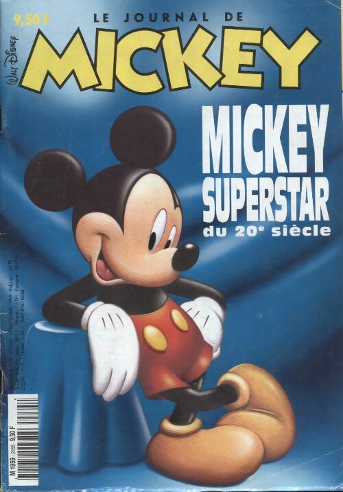 Livrenpoche : Le journal de Mickey n°2465 : Mickey superstar du 20e siècle - Collectif - Livre