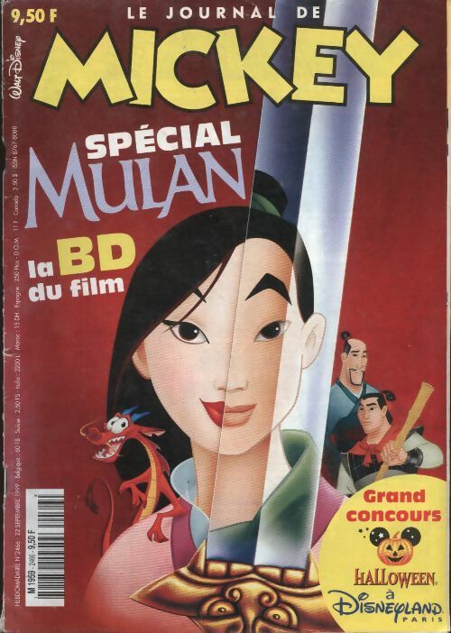 Livrenpoche : Le journal de Mickey n°2466 : Spécial Mulan - Collectif - Livre