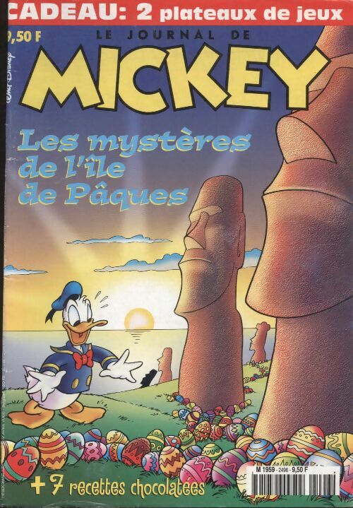 Livrenpoche : Le journal de Mickey n°2496 : les mystères de l'île de Pâques - Collectif - Livre