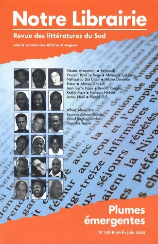 Livrenpoche : 158- plumes emergentes - Moniqu Pierre Astier - Livre
