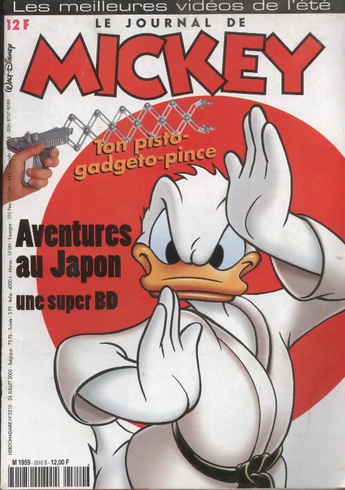 Livrenpoche : Le journal de Mickey n°2510 : Aventure au Japon - Collectif - Livre