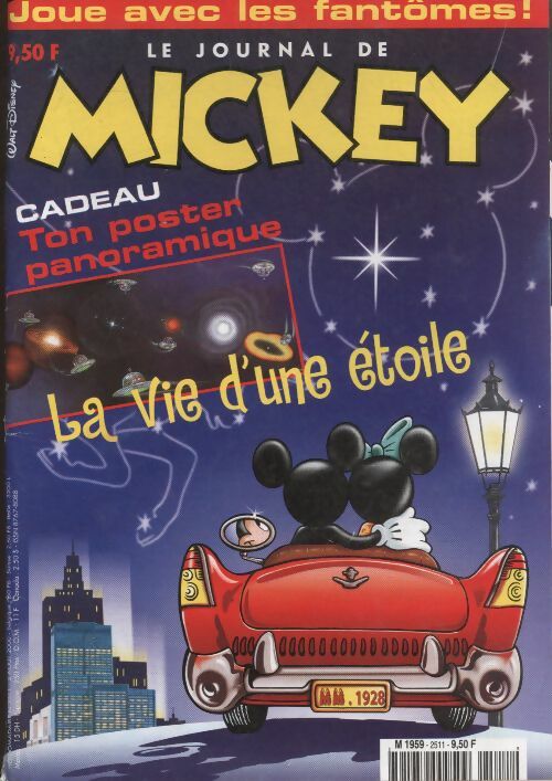 Livrenpoche : Le journal de Mickey n°2511 : la vie d'une étoile - Collectif - Livre