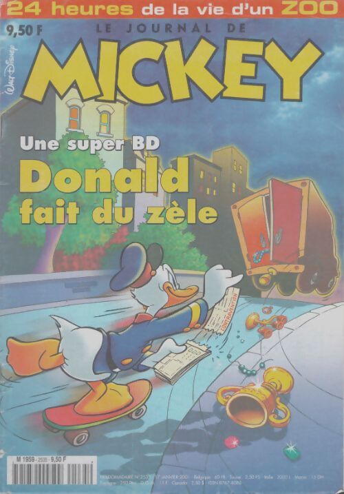 Livrenpoche : Le journal de Mickey n°2535 : Donald fait du zèle - Collectif - Livre
