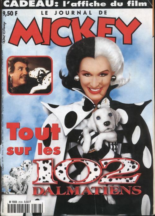 Livrenpoche : Le journal de Mickey n°2536 : tout sur les 102 dalmatiens - Collectif - Livre