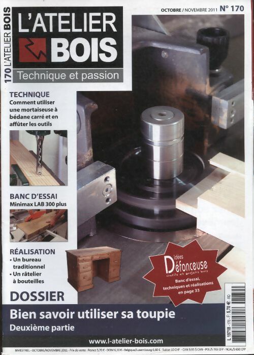 Livrenpoche : L'atelier du bois n°170 - Collectif - Livre