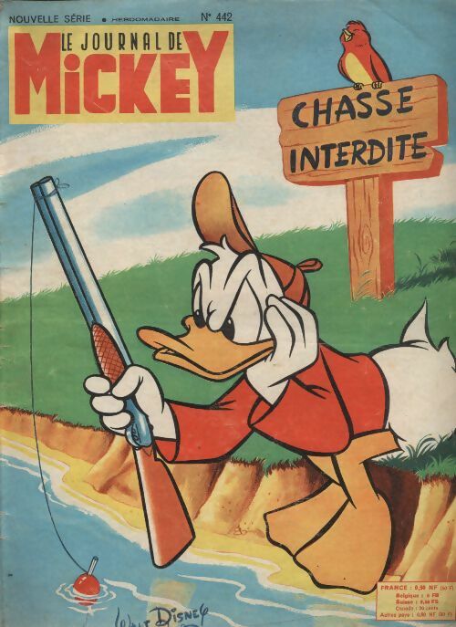Livrenpoche : Le journal de Mickey n°442 - Collectif - Livre