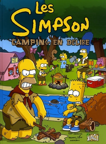 Livrenpoche : Les Simpson Tome I : Camping en délire - Matt Groening - Livre