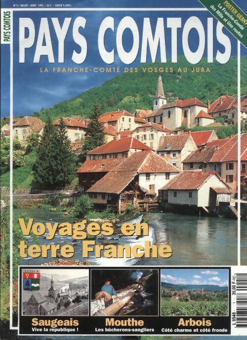 Livrenpoche : Pays Comtois n°1 : voyage en terre Franche - Collectif - Livre