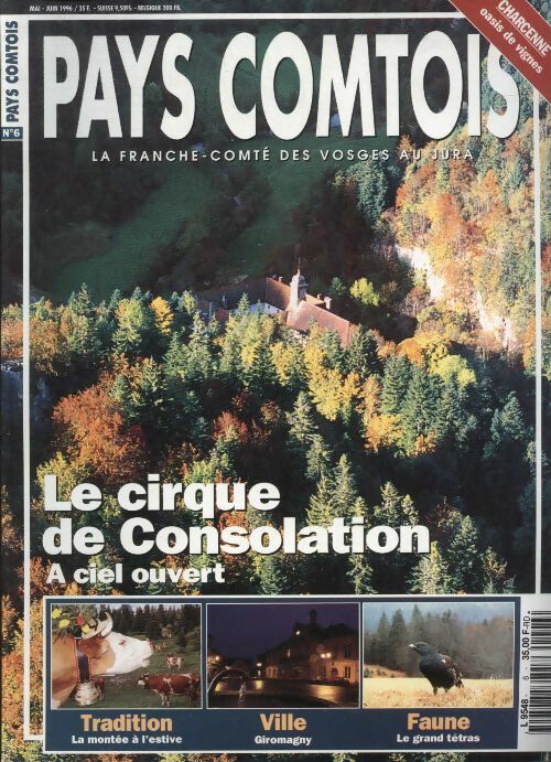 Livrenpoche : Pays Comtois n°6 : le cirque de Consolation, à ciel ouvert - Collectif - Livre