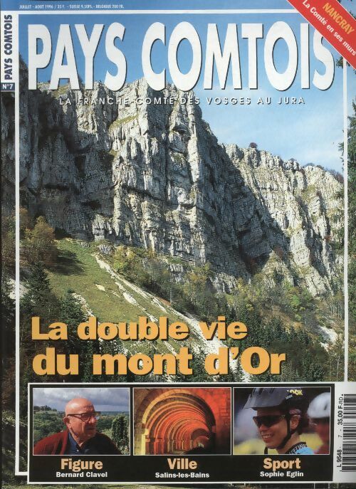 Livrenpoche : Pays Comtois n°7 : la double vie de mont d'Or - Collectif - Livre