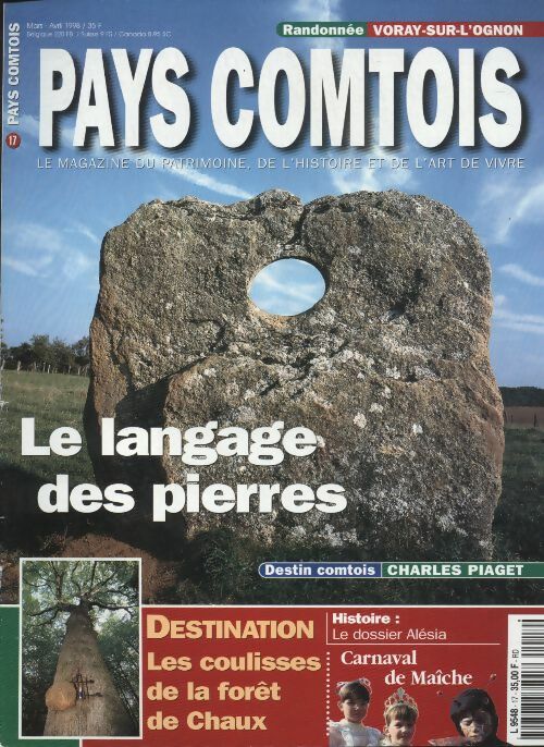 Livrenpoche : Pays Comtois n°17 : le langage des pierres - Collectif - Livre