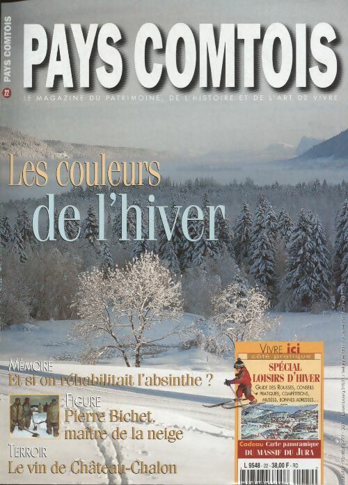 Livrenpoche : Pays Comtois n°22 : les couleurs de l'hivers - Collectif - Livre