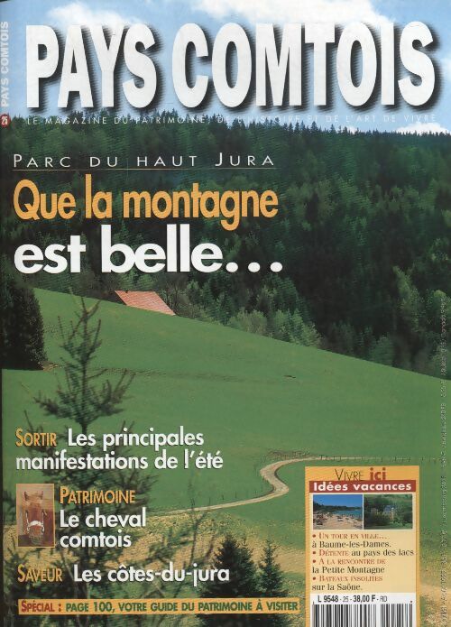 Livrenpoche : Pays Comtois n°25 : Que la montagne est belle ... - Collectif - Livre