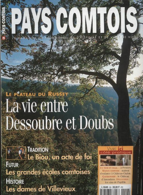 Livrenpoche : Pays Comtois n°26 : le plateau du Russey, la vie entre Dessoubre et Doubs - Collectif - Livre