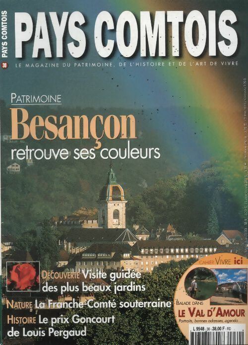 Livrenpoche : Pays Comtois n°30 : Besançon retrouve ses couleurs - Collectif - Livre