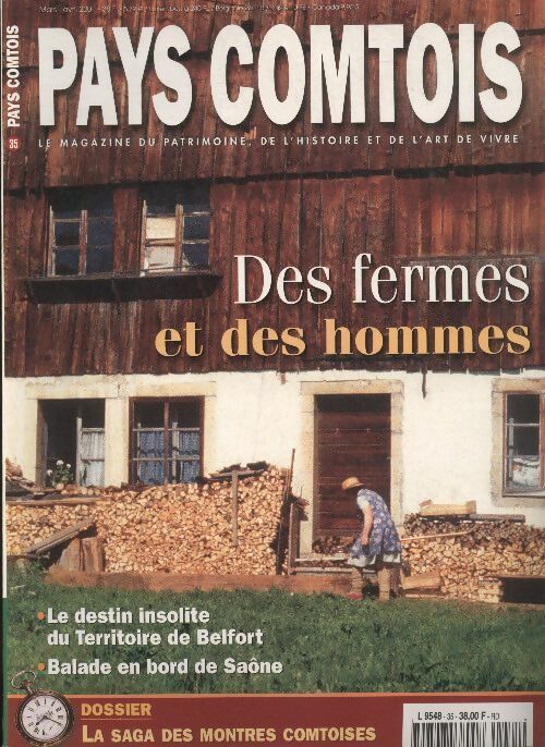 Livrenpoche : Pays Comtois n°35 :  des femmes et des hommes - Collectif - Livre