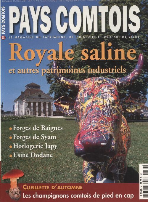 Livrenpoche : Pays Comtois n°38 : royale saline et autre patrimoines industriels - Collectif - Livre