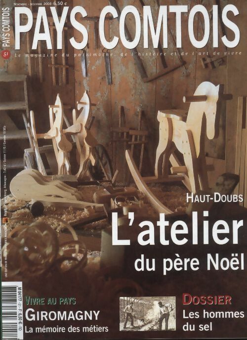 Livrenpoche : Pays Comtois n°51 : l'atelier du père Noël - Collectif - Livre