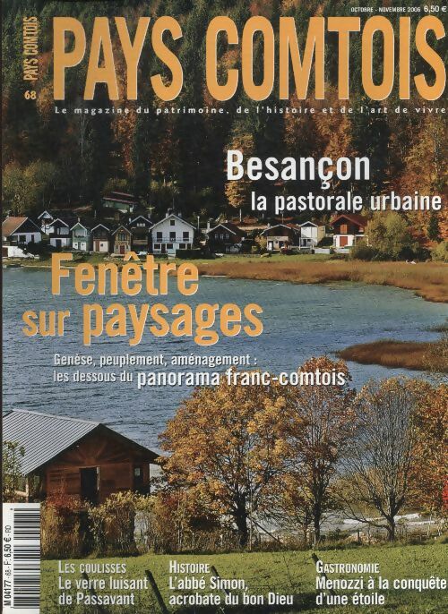 Livrenpoche : Pays Comtois n°68 : fenêtre sur paysages - Collectif - Livre