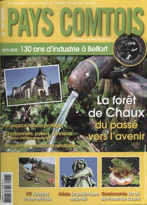 Livrenpoche : Pays Comtois n°86 : la forêt de Chaux, du passé vers l'avenir - Collectif - Livre