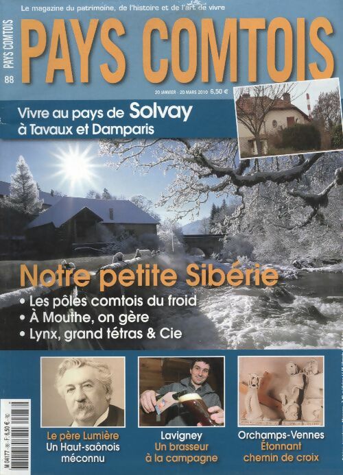 Livrenpoche : Pays Comtois n°88 : notre petite Sibérie - Collectif - Livre