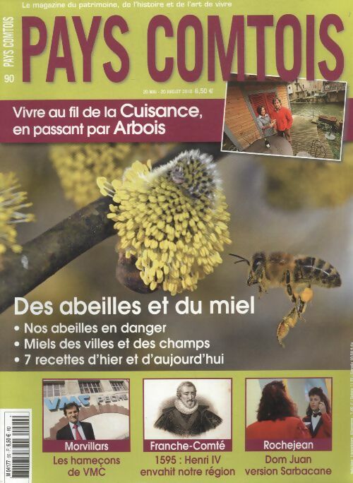 Livrenpoche : Pays Comtois n°90 : des abeilles et du miel - Collectif - Livre