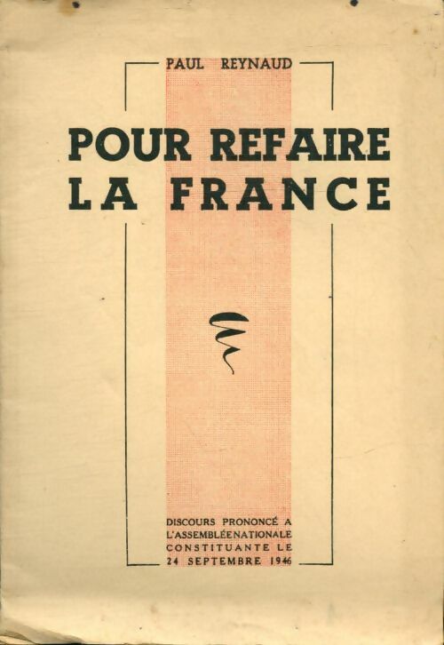 Livrenpoche : Pour refaire la France - Paul Reynaud - Livre