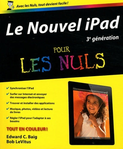 Livrenpoche : Le nouvel ipad (3e génération) pour les nuls - Edward C. Baig - Livre
