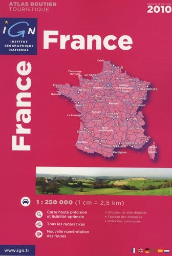 Livrenpoche : 95047 atlas routier France 2010 - 1/250. 000 - Collectif - Livre