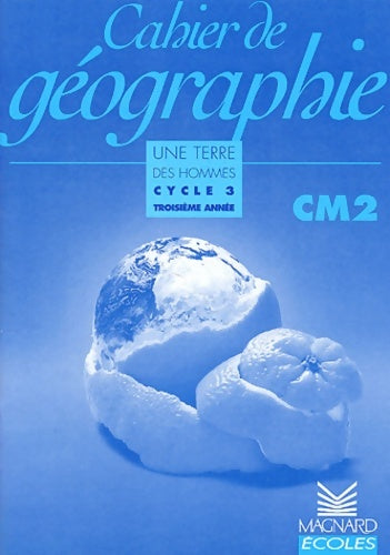 Livrenpoche : Cahier de géographie CM2 - Belbeoch - Livre