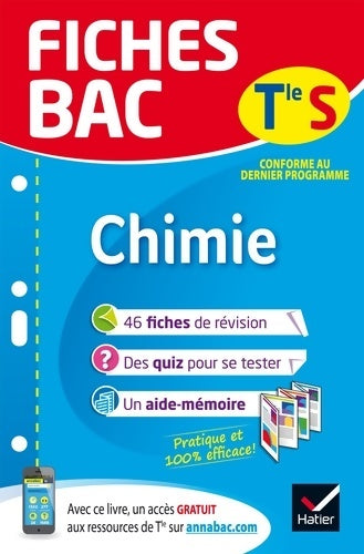 Livrenpoche : Chimie Terminale S (enseignement spécifique) - Nathalie Benguigui - Livre