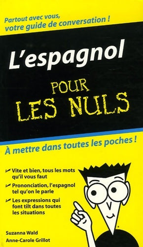 Livrenpoche : L'espagnol pour les nuls - Suzanna Wald - Livre