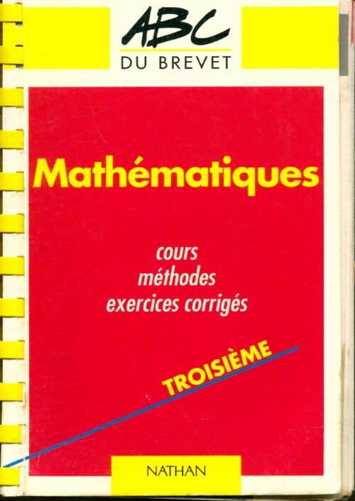 Livrenpoche : Mathématiques 3e - Collectif - Livre