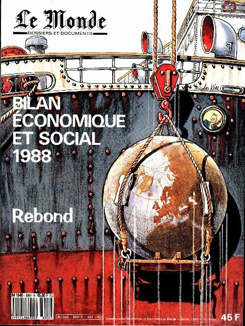 Livrenpoche : Le Monde : bilan économique et social 1988 - Collectif - Livre