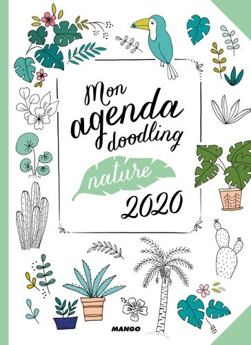 Mon agenda doodling nature 2020 -  - Livre